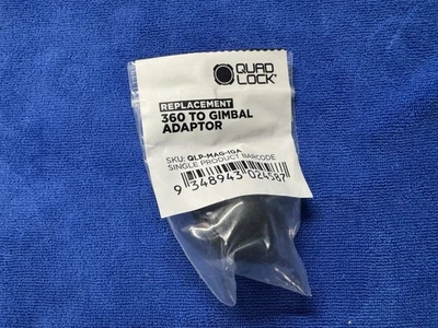 QUAD LOCK 360 TO GIMBAL ADAPTOR QLP-MAG-IGA 9348943024587 - Image 1 of 2