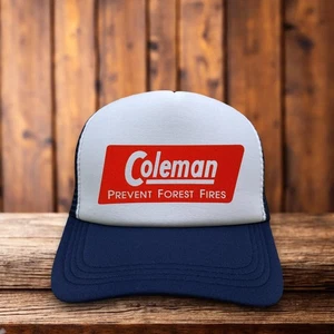 Cappello da camionista Coleman da uomo navy tenda tattica snapback caccia berretto palla da pesca - Foto 1 di 6