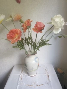 Seidenblumen Mohnblumen Kunstblumen Sommer Strauß - Bild 1 von 4