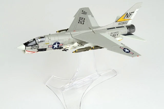 001638 Century Wings F-8E Crusader 1/72 Model NF209 USN VF-53 Iron Angels - Image 1 of 2