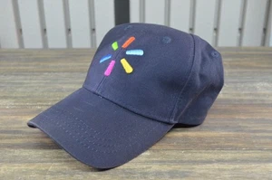 Walmart Mitarbeitermütze mehrfarbig bestickt Glitzer Logo marineblau Baumwolle Strapback - Bild 1 von 13