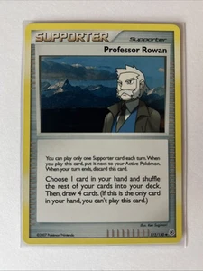 Professor Rowan - 112/130 - Pokemon Diamond & Pearl Holo Card - Picture 1 of 2