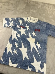 Vintage Adidas US Fußball Authentic 1994 World Cup Denim Stars Trikot Herren M - Bild 1 von 13