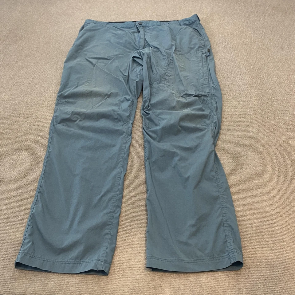 Pantalones Woolrich para Hombres 38x32 Azul Elastizado Nylon Mezcla de Algodón Senderismo Exterior Utilidad Foto 1 de 4