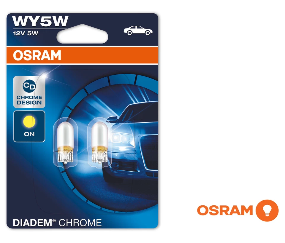 OSRAM 2827DC Auto Signal Leuchtmittel Diadem WY5W