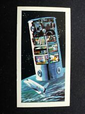 1971 Brook Bond Tea Card # 45 12-man Space Station (EX)