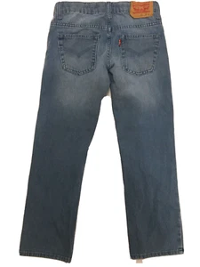 Levi's 511 Jeans Boy's Size 8 REG Slim Rare Slub Medium Wash Adjustable Waist - Picture 1 of 7