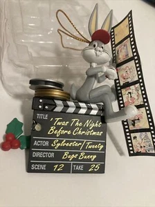 Matrix Looney Tunes Bugs Bunny Twas the Night Before Christmas 1996 adorno - Imagen 1 de 6