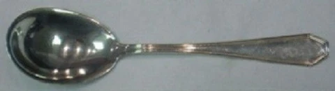 Queen Anne Plain by Dominick and Haff Sterling Silver Sugar Spoon 6" Serving Cover