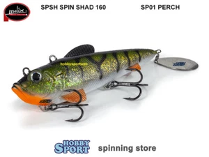 MOLIX SPIN SHAD 160 COLORE PS01 PERCH 160 GR SINKING PESCA SPINNING LUCCIO. - Foto 1 di 1