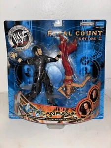 Matt Hardy & Lita SIGNIERTE AUTOGRAMME WWE JAKKS Final Count Serie 1 Figuren - G - Bild 1 von 8