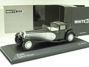 WhiteBox 1/43 - Bugatti Type 41 Royale Noire et Grise