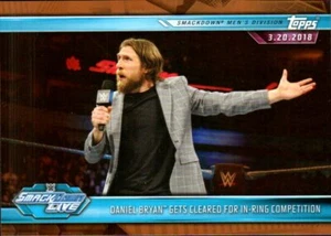 Topps WWE Road to Wrestlemania 2019 bronce paralelo #91 Daniel Bryan Gets - Imagen 1 de 2