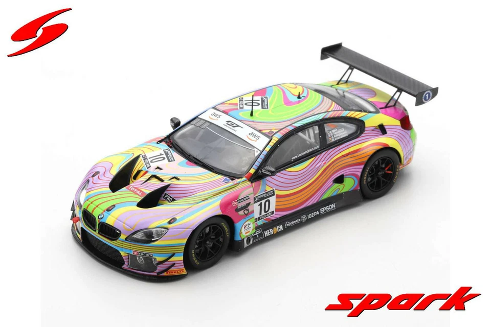 Spark 1/43 BMW M6 GT3 #10 Boutsen Ginion 24H Spa 2020 SB387 - Immagine 1 di 1