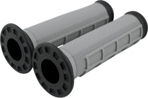 Renthal Dual Compound Grips Soft/Firm Black 7/8" Handlebar Dirtbike Moto MX - Picture 1 of 1