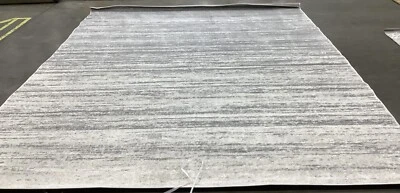 IVORY / SILVER 8'-0" x 10'-0" Back Stain Rug, Reduced Price 1172679970 ADR113B-8 - Image 1 of 4