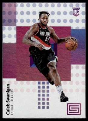 2017-18 Panini Status #146 Caleb Swanigan    Portland Trail Blazers - Image 1 of 2