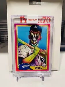 2022 Topps Project 70 MICKEY MANTEL Karte #935 von Alex Pardee - New York Yankees - Bild 1 von 2