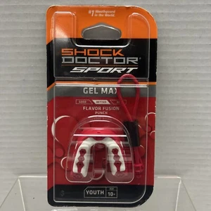 Protector bucal Shock Doctor Sport Gel Max Punch Sabor Fusión Edades 10 - Menores de la Juventud - Imagen 1 de 2