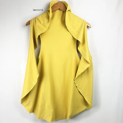 AMERICAN APPAREL Camiseta Tejida Círculo Sin Costuras Chaleco Amarillo Mostaza [OS] Foto 1 de 4