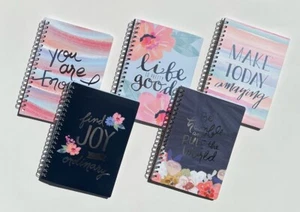 Studio C Spiral Pocket Size College Ruled Hard Cover Notebooks 80 Sheets 7" x 5" - Picture 1 of 13