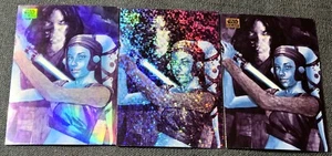 2024 Topps Star Wars Chrome Galaxy Diamond Against The Dark Side Refractor #55 - Picture 1 of 2