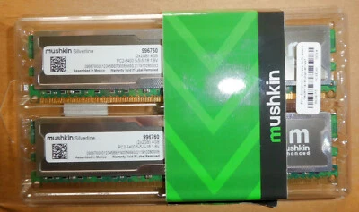 Mushkin Silverline 996760 - DDR2 Kit - 4 GB - Bild 1 von 4