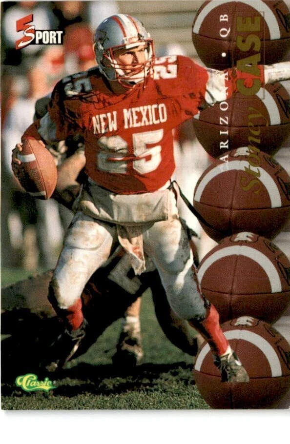 1995 Classic 5 Sport Stoney Case #83 Arizona Cardinals / New Mexico - Image 1 of 1