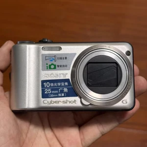 Sony Cyber-Shot DSC-H55 14.1MP 10x Optical Zoom Digital Camera -Silver - Picture 1 of 7