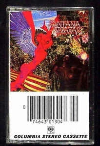 SANTANA ABRAXAS VINTAGE 1970 COLUMBIA STEREO CASSETTE ROCK ALBUM - Picture 1 of 2