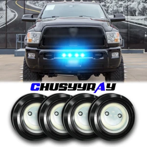 Raptor Style Blue Lens Grille 4X LED Lights For Chevy Suburban Tahoe 2007-2014 - Bild 1 von 9