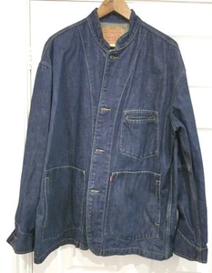 Levi's Engineer Coat XL Denim Chore Jacket Railroad Utility Vintage 1999 LNWOT - Bild 1 von 14