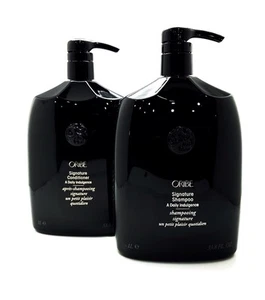 Oribe Signature Shampoo 33.8 oz & Signature Conditioner 33.8 oz Combo Pack - Picture 1 of 1