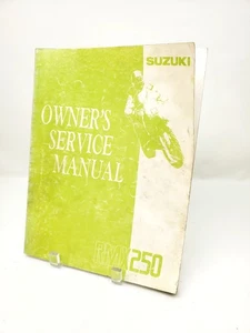 1991 SUZUKI 91 RMX250 OWNER'S SERVICE MANUAL 99011-05D52-03A Print 1990 - Picture 1 of 9