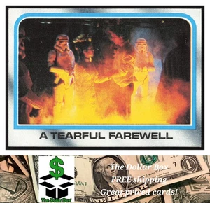1980 Topps Star Wars: The Empire Strikes Back #201 A Tearful Farewell - Bild 1 von 2