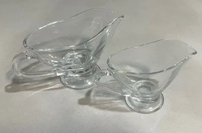 Gravy Boat Solid Glass Set of 2 - Image 1 of 3