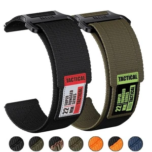 Robustes Nylon Band Armband für Samsung Galaxy Watch 7 FE 6 5 Pro 4 3 Classic Active - Bild 1 von 26