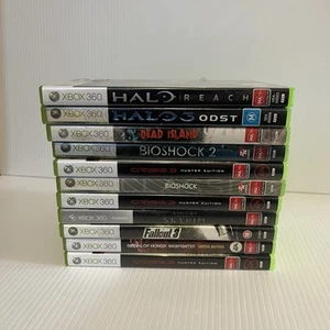 Microsoft Xbox 360 Games Lot Bundle 11 Xbox Games Halo Crisis 3 PAL - Picture 1 of 4