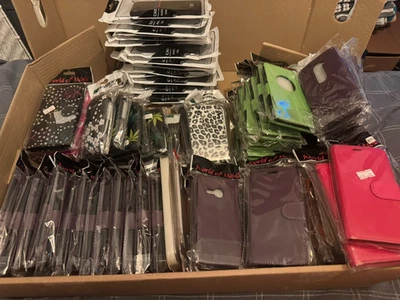 Job Lot of 86 Phone Cases – iPhone 8 BMW + Samsung HTC Nokia – Wholesale Bundle - Image 1 of 4