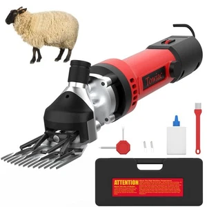 550W Professional Electric Sheep Clipper, 6 Speeds Heavy Duty Dog Shears for ... - Picture 1 of 8