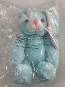 Habitat For Humanity, Sunny, Plüschhase, blau, 9 cm - Bild 1 von 4