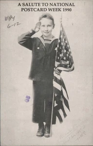 Deltiologie Meridian, MS Salute National Postcard Week 1990 15c stamp Vintage PC - Bild 1 von 2