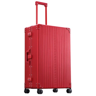 ALEON Macro Traveler Aluminum Spinner Suitcase MSRP $1150 # SC 669 NEW - Image 1 of 4