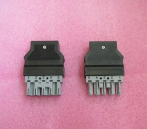 Conectores trifásicos enchufe y zócalo de 5 polos WAGO Winsta 400V 25A midi 770-115, 770-105 - Imagen 1 de 7