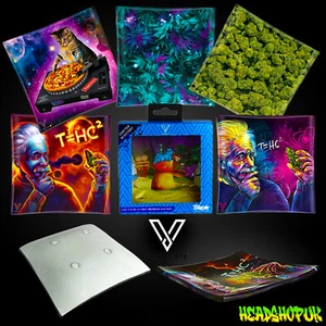 V Syndicate bruchsicher gebogene Glaseschenschalen Sammlung Blazin' Serie - Bild 1 von 22