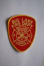 Big Lake Fire Department patch, Minnesota