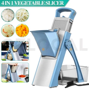 4 in 1 Vegetable Slicer Multifunctional Kitchen Chopping Artifact Food Chopper - Picture 1 of 15