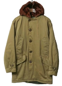 VTG 1940'S WWII USAF US Army Air Forces Type B-9 Winter Parka Bomber Jacket - Picture 1 of 11