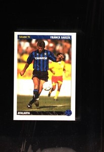 1994 CARD ITALIAN LEAGUE FOOTBALLERS JOKER Franck Sauz Atalanta n 13