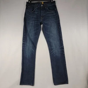 J Crew Mens 770 Denim Jeans Sz 28X32 (Measures 28x30) Dark Worn Wash NWOT - Picture 1 of 13